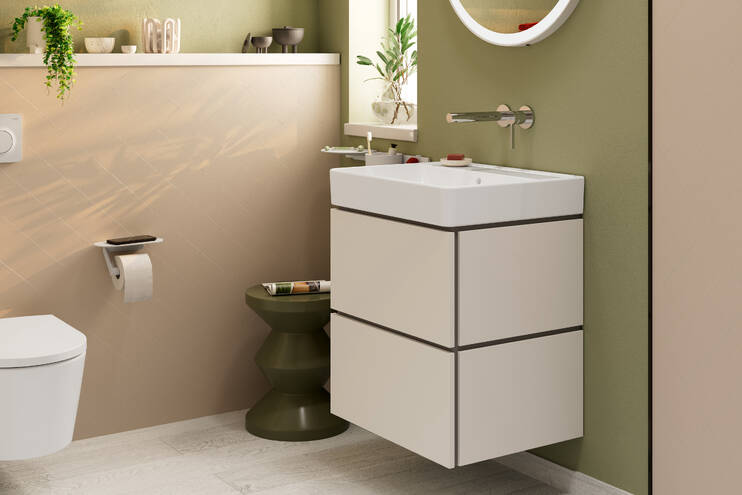 关闭：暗装墙出水单把手面盆龙头，出水嘴195mm 2