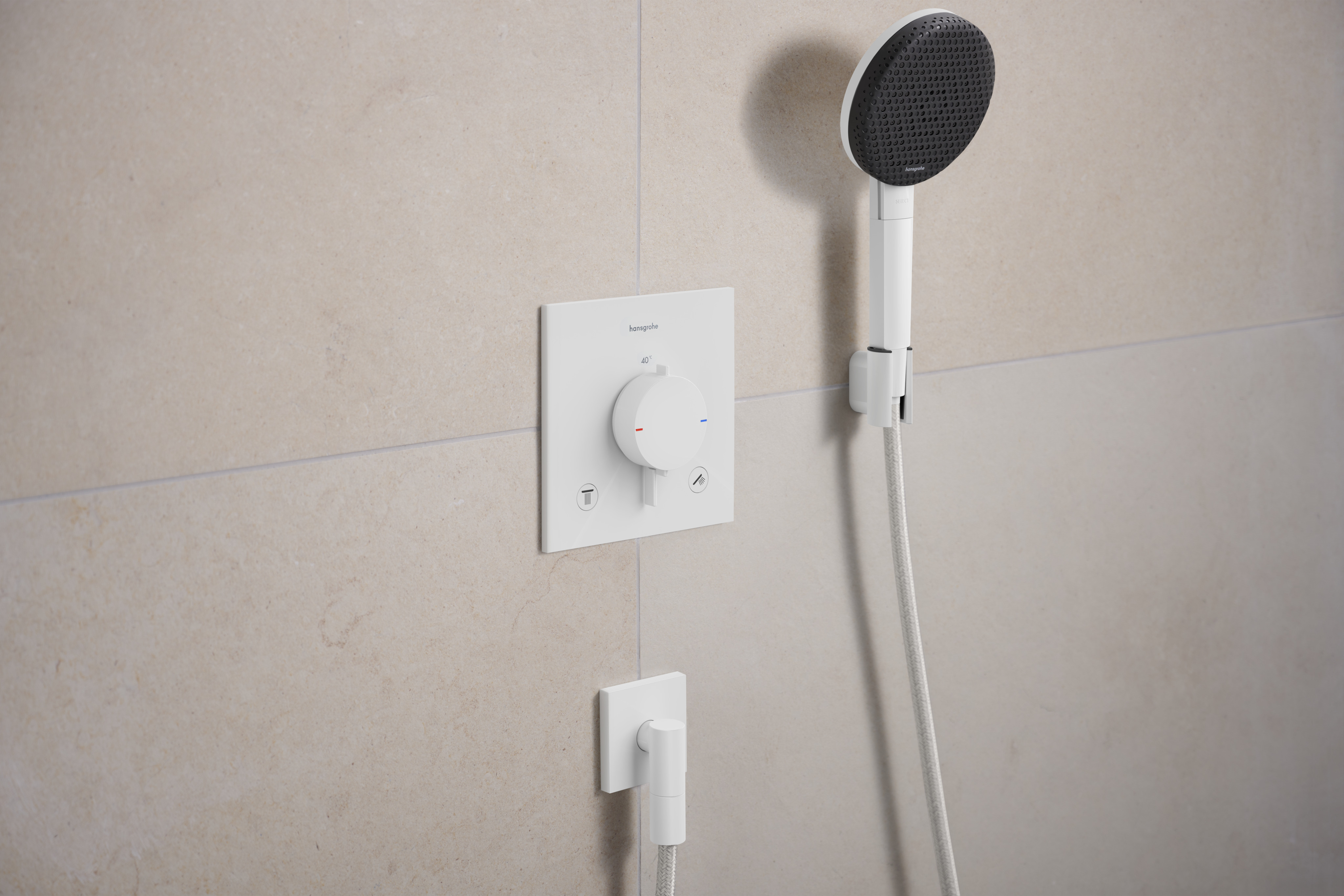 关闭：暗装双功能恒温龙头 3