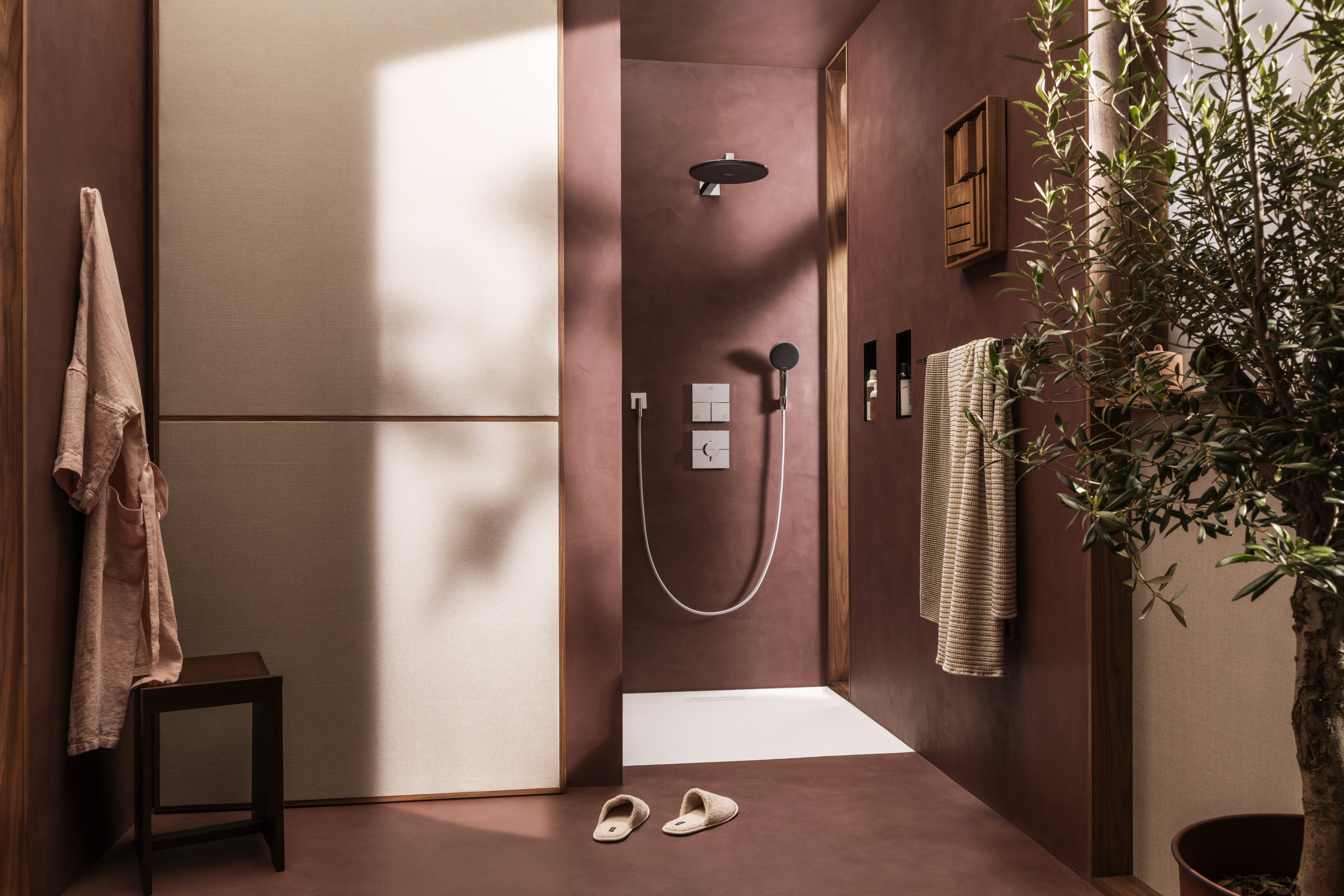 关闭：头顶花洒 S 300 两速，带花洒臂 5