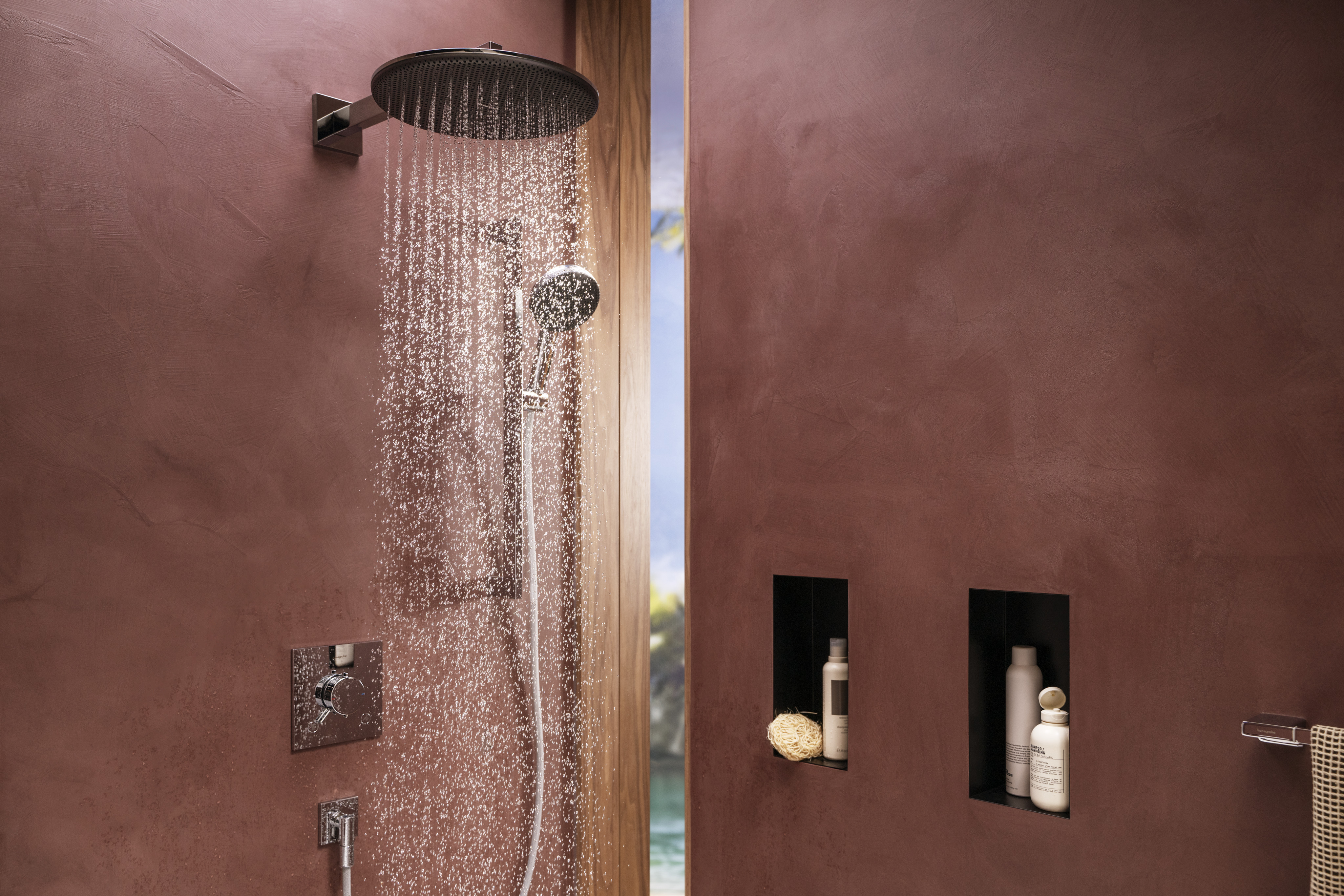 关闭：头顶花洒 S 300 单速 6