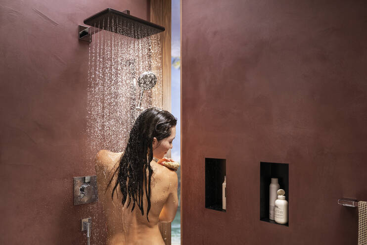 关闭：头顶花洒 Q 210/340 单速 1