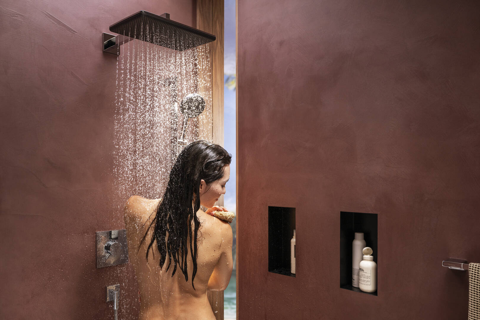 关闭：头顶花洒 Q 210/340 单速 1