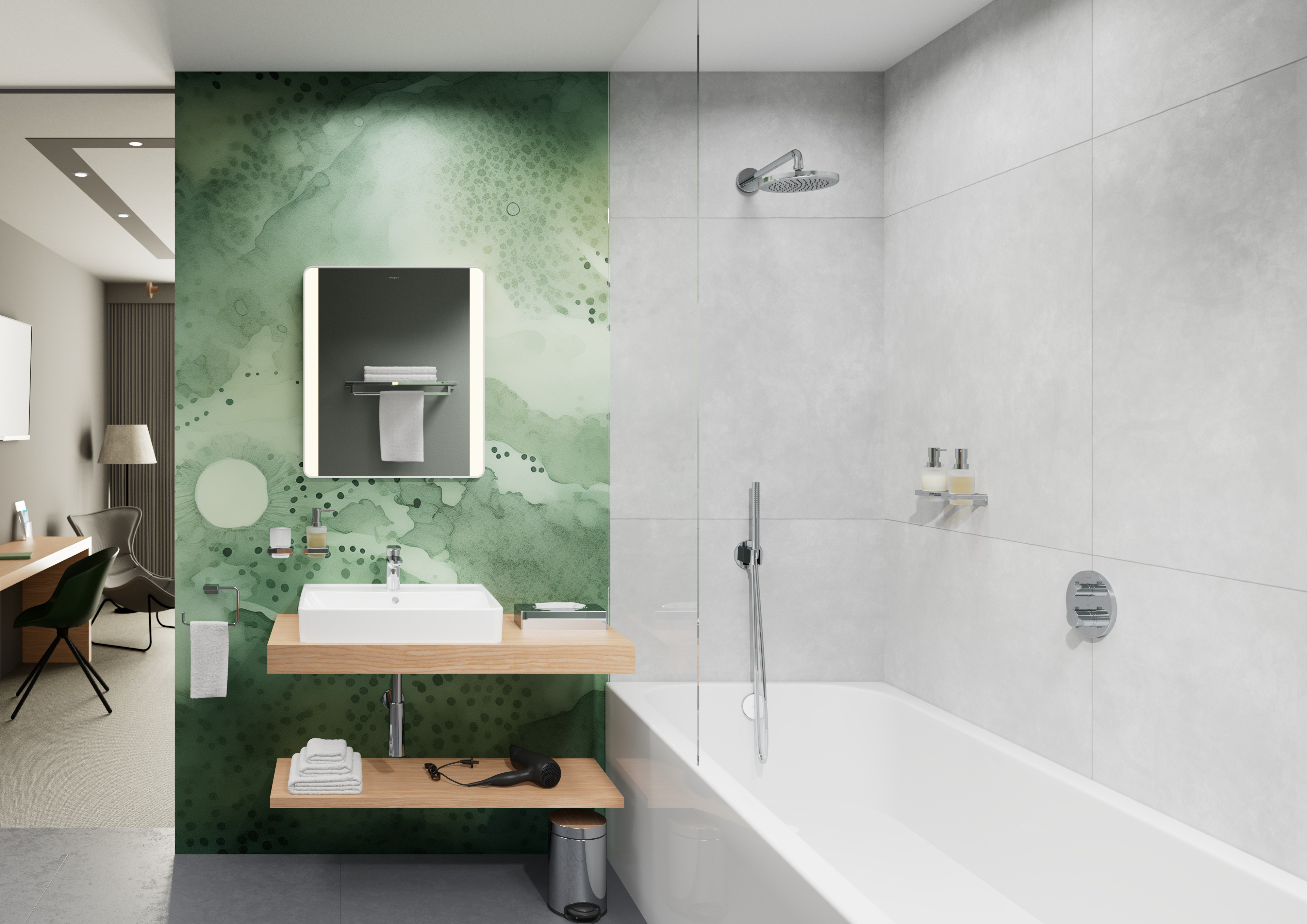 关闭：头顶花洒 220单速节水型 6