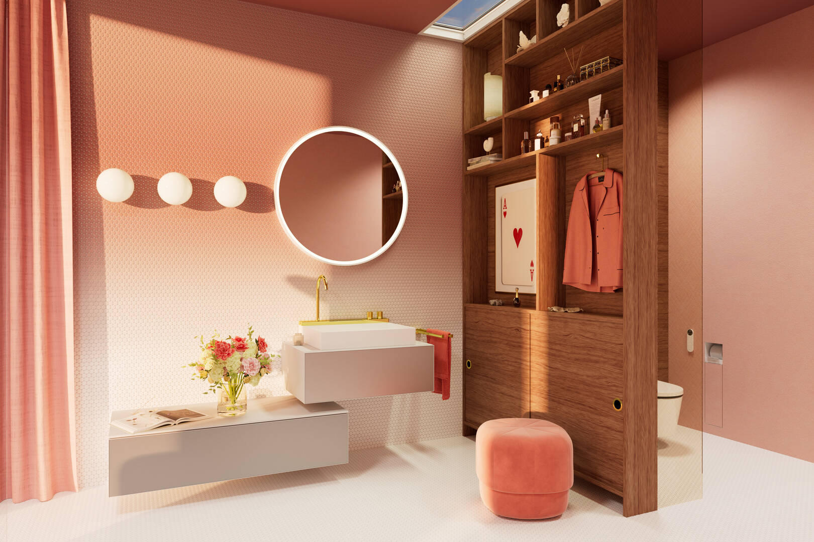 关闭：集成盥洗系统 580/475 1