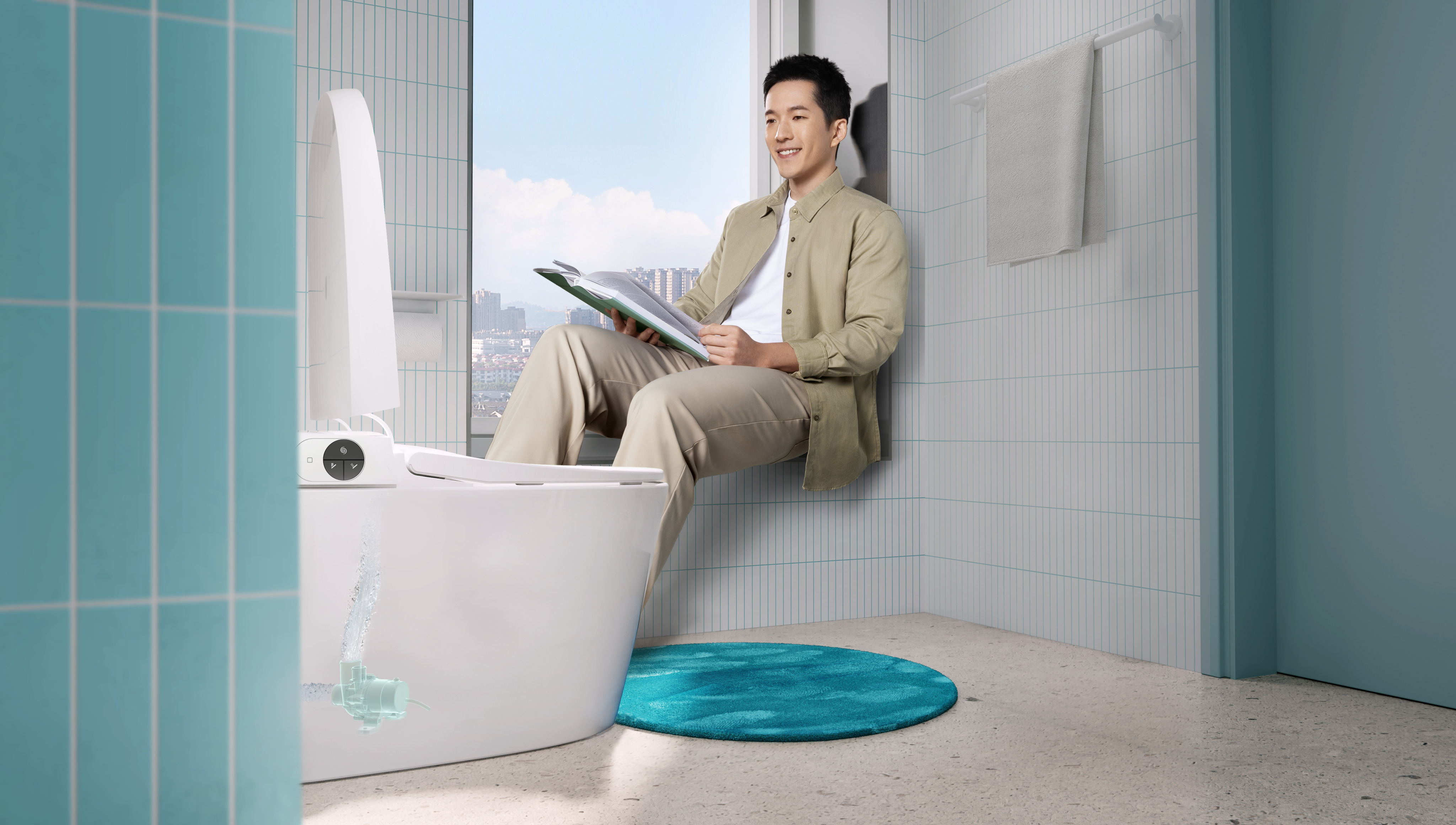 关闭：纯境 轻智能落地坐便器睿控版 400mm 7