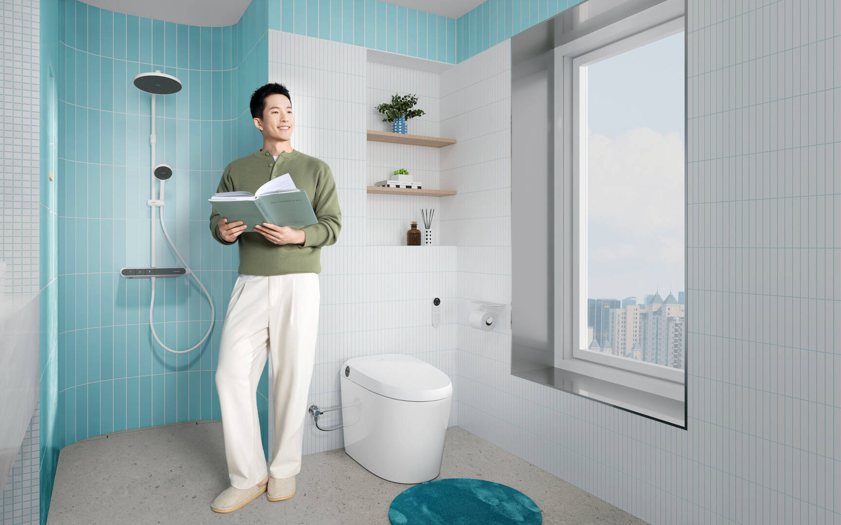 关闭：纯境 全智能落地坐便器豪华版 305mm 10