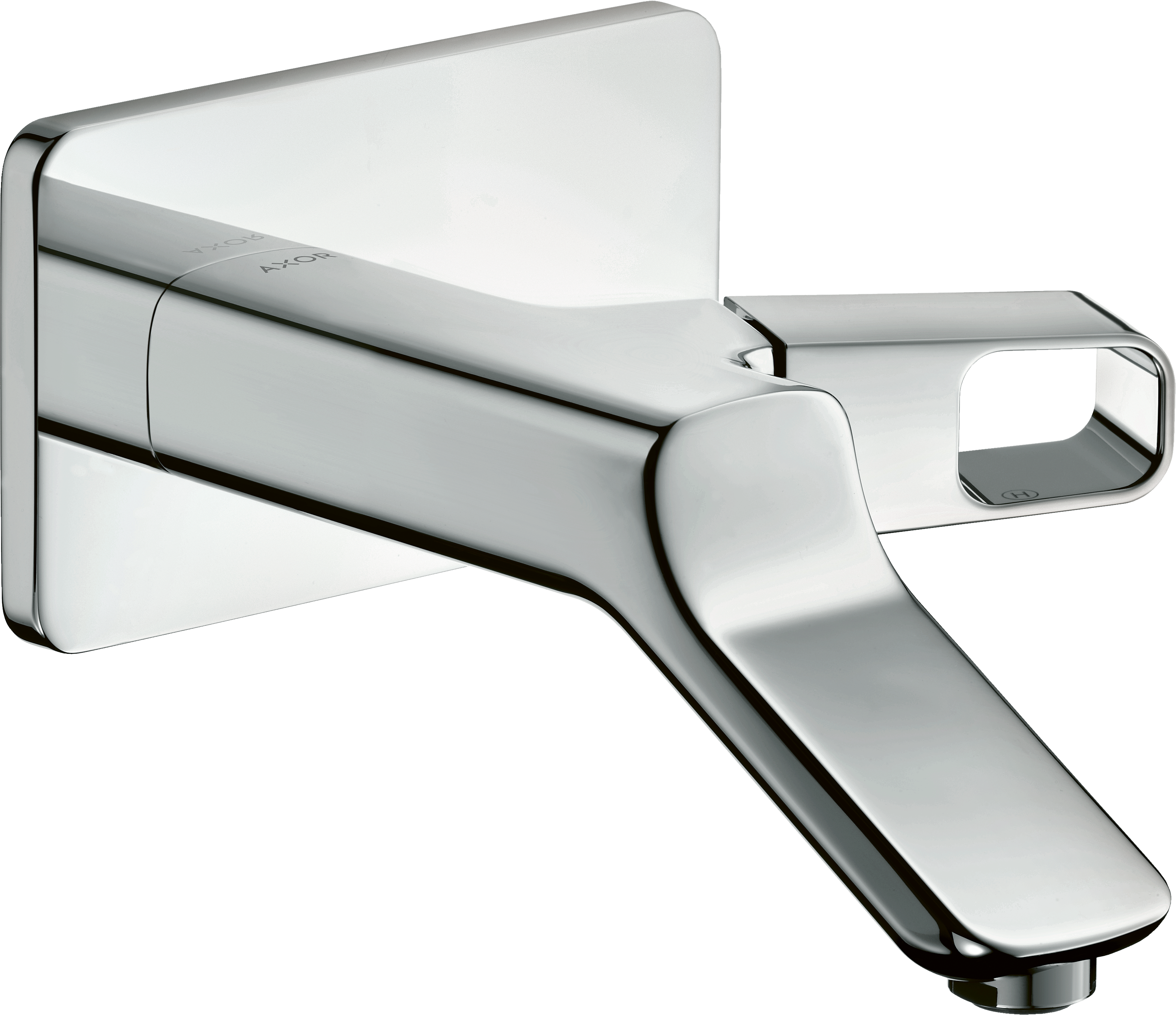 暗装墙出水单把手面盆龙头，出水嘴200mm