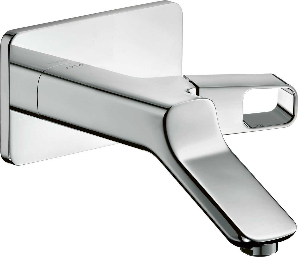 暗装墙出水单把手面盆龙头，出水嘴200mm