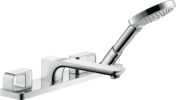 四孔翻边安装浴缸龙头