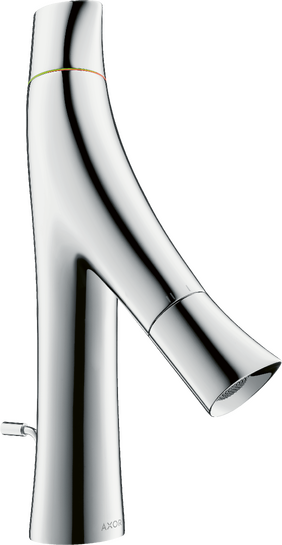 双把手面盆龙头80，带提拉落水套件