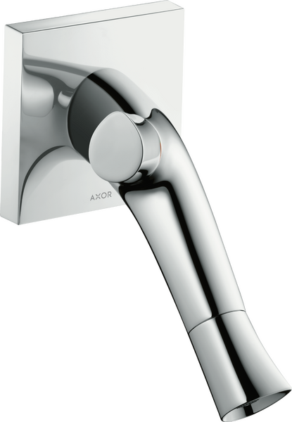 暗装墙出水双把手面盆龙头，带出水嘴187mm