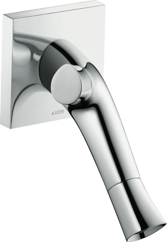 暗装墙出水双把手面盆龙头，带出水嘴187mm