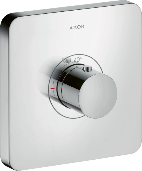 暗装恒温龙头，大流量，柔和方形