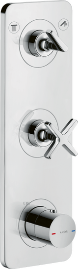 暗装两功能恒温模块380/120，带面板