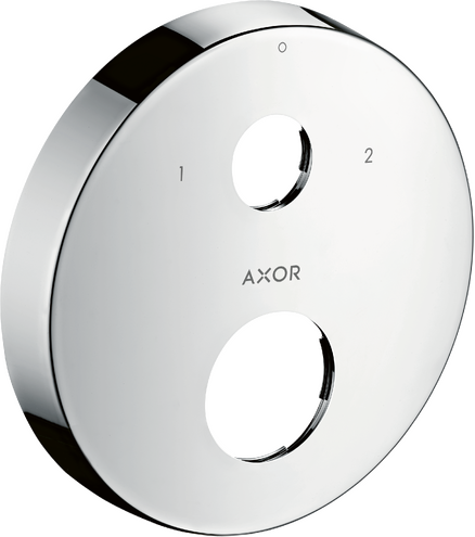 延长件 易宝万能阀芯双孔圆形面板2路出水