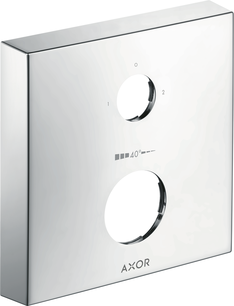 延长件 易宝万能阀芯双孔方形面板2路出水