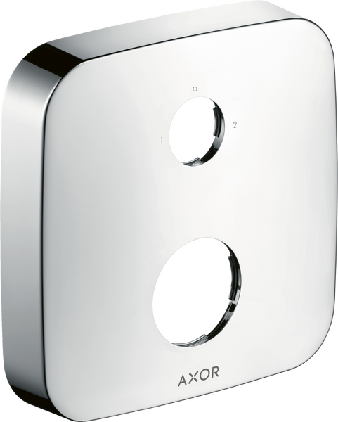 延长件 易宝万能阀芯双孔柔和方形面板2路出水