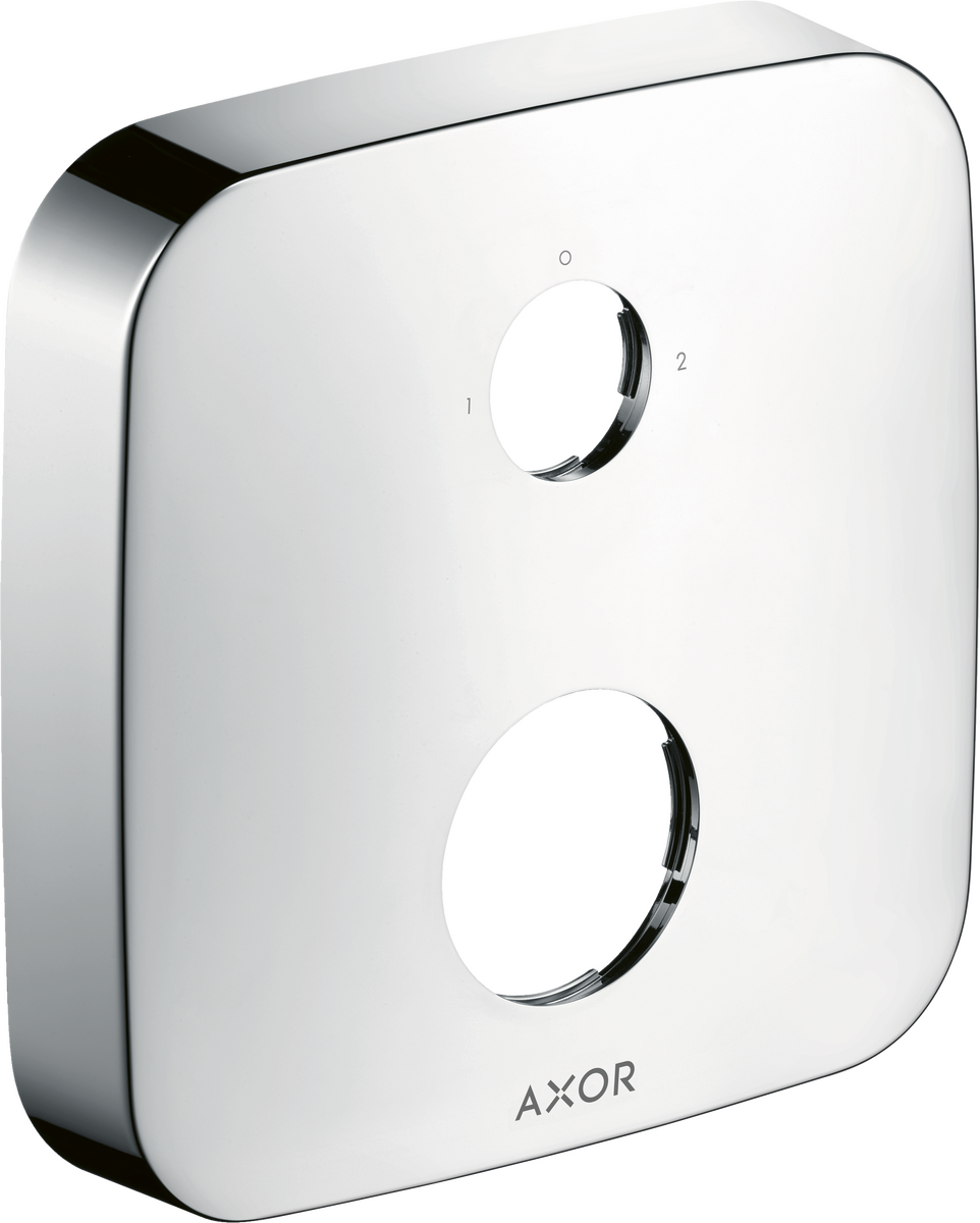 延长件 易宝万能阀芯双孔柔和方形面板2路出水