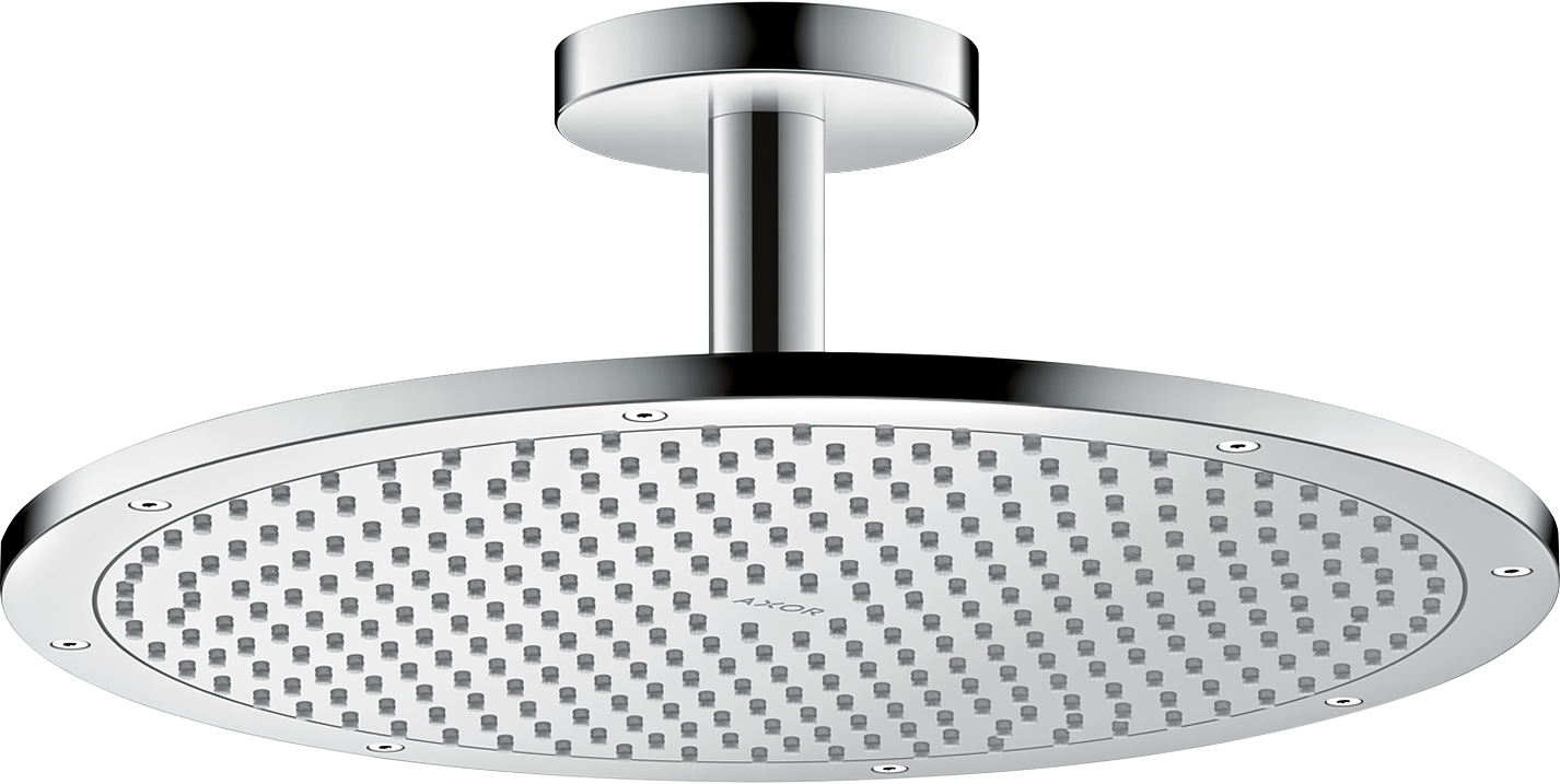 头顶花洒350 单速，带天花板连接管