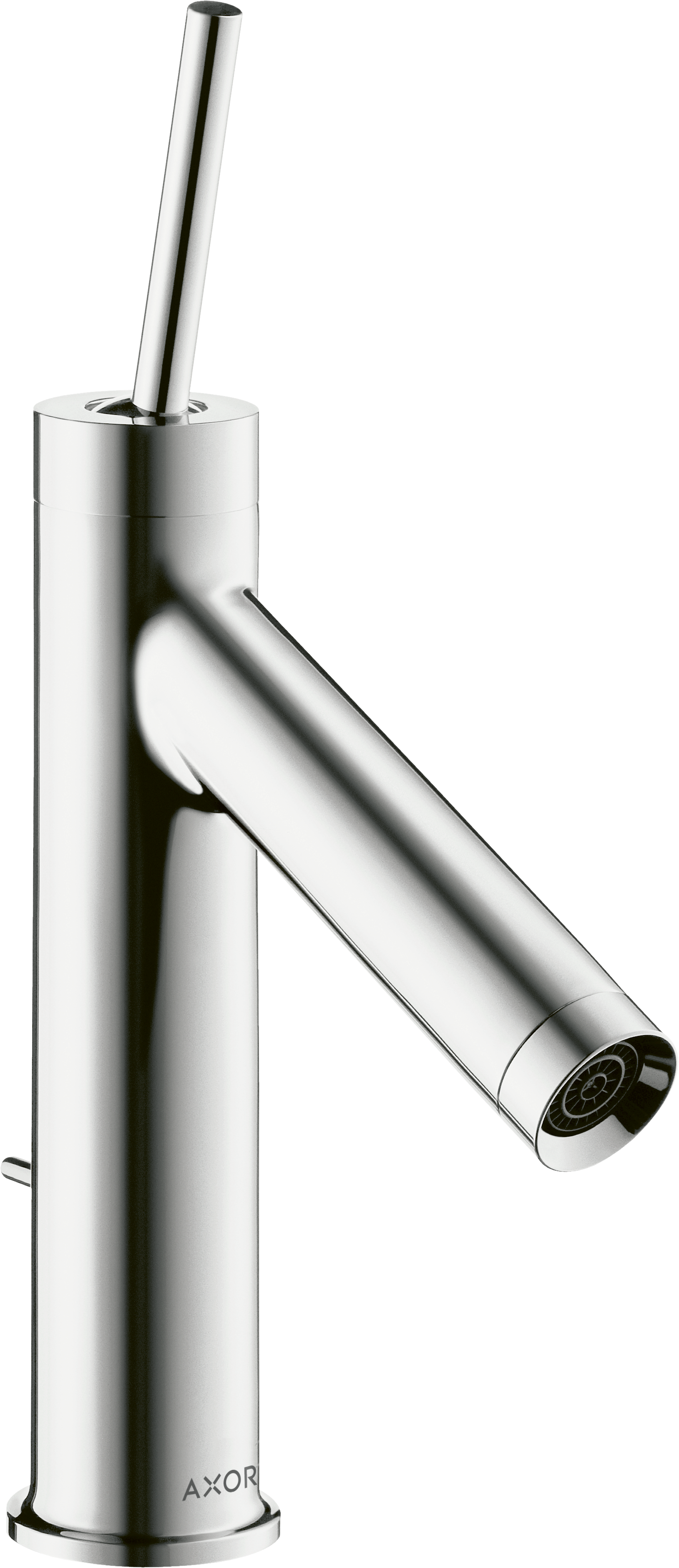 单把手面盆龙头90，带摇杆把手和提拉落水套件