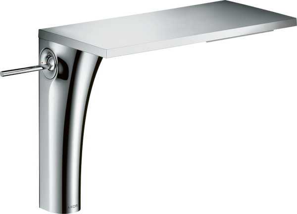 单把手面盆龙头220，带长流水型落水套件