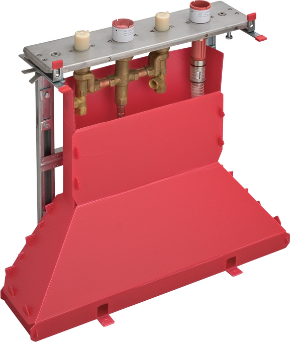 暗装预埋件 用于四孔周边安装浴缸龙头