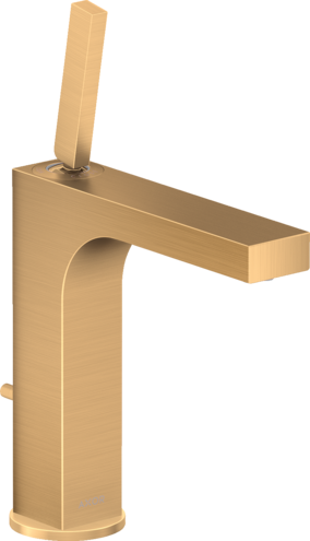 单把手面盆龙头160，带摇杆把手和提拉落水套件