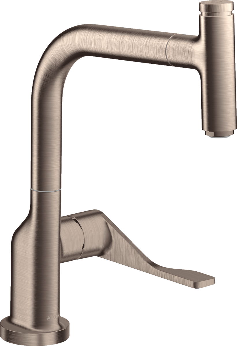 单把手厨房龙头230 Select，带抽拉式出水嘴