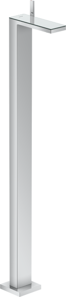 落地式单把手面盆龙头，带按压落水套件