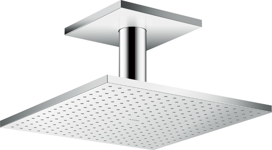 头顶花洒300/300 单速，带天花板连接管