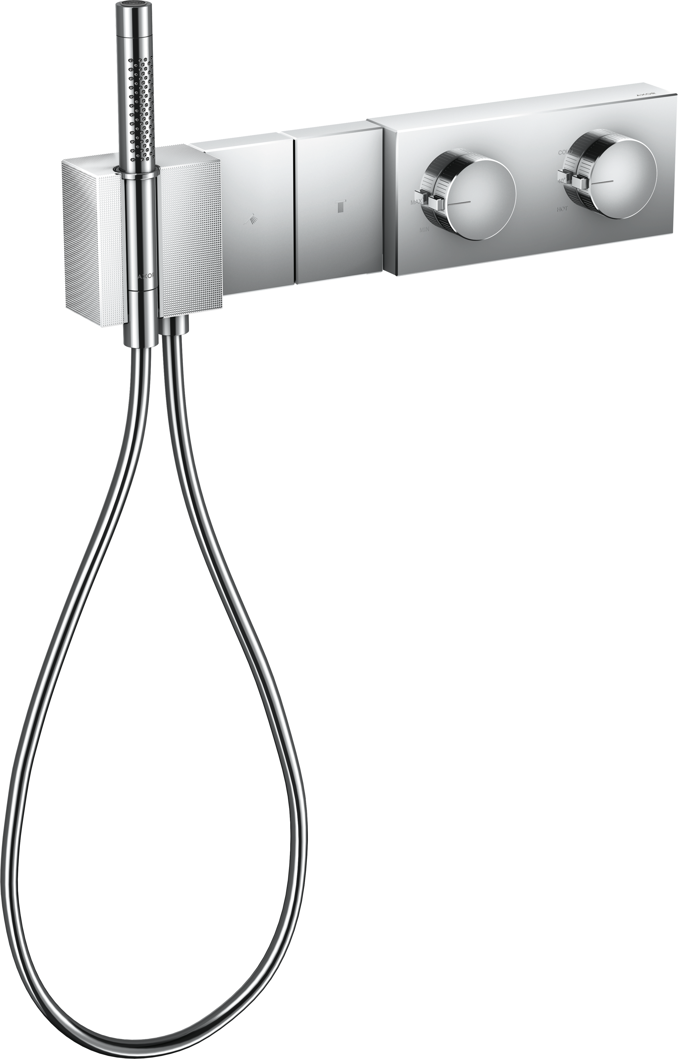 暗装双功能恒温模块470/100 Select 钻石切割版本