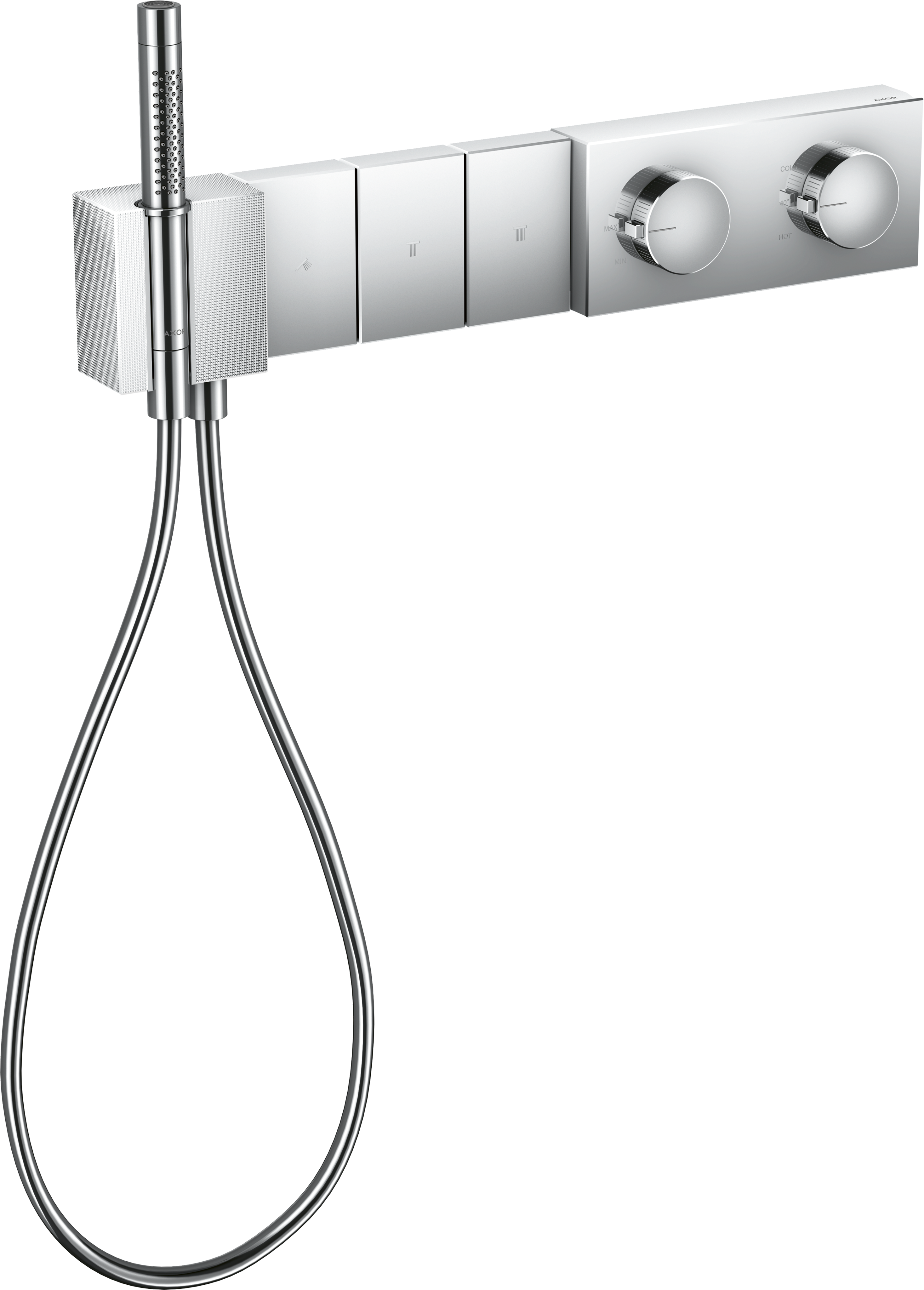 暗装三功能恒温模块540/100 Select 钻石切割版本