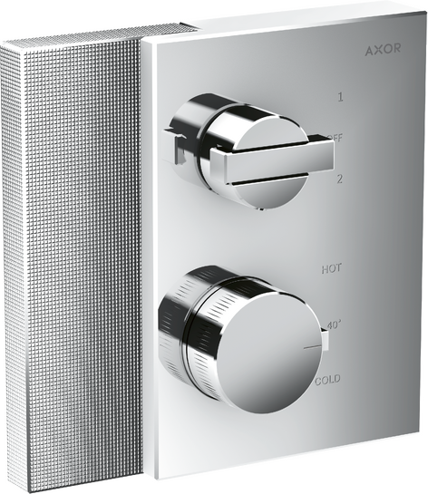 暗装恒温龙头，带开关/分水器 钻石切割版本