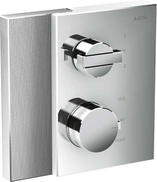 暗装恒温龙头，带开关/分水器 钻石切割版本