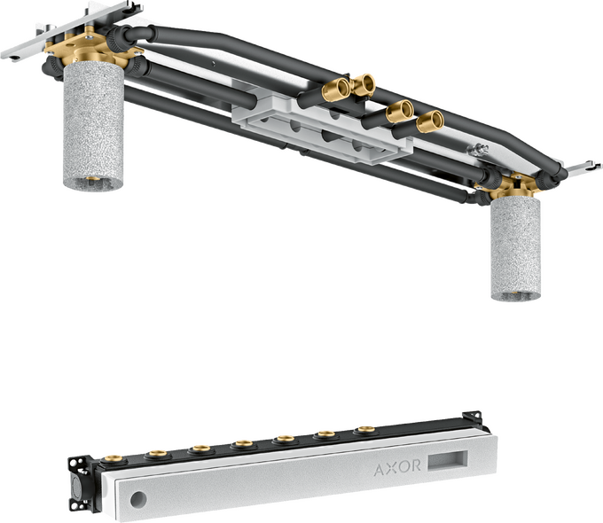 暗装预埋件，用于淋浴天堂1200/300 四速