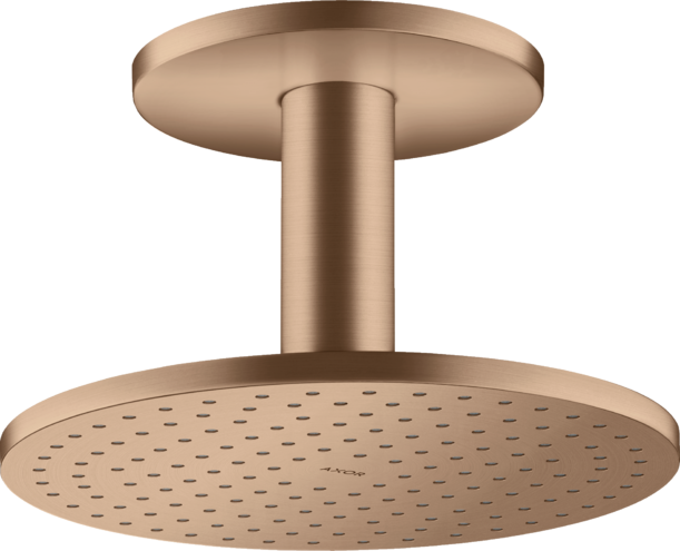 头顶花洒250 单速，带天花板连接管