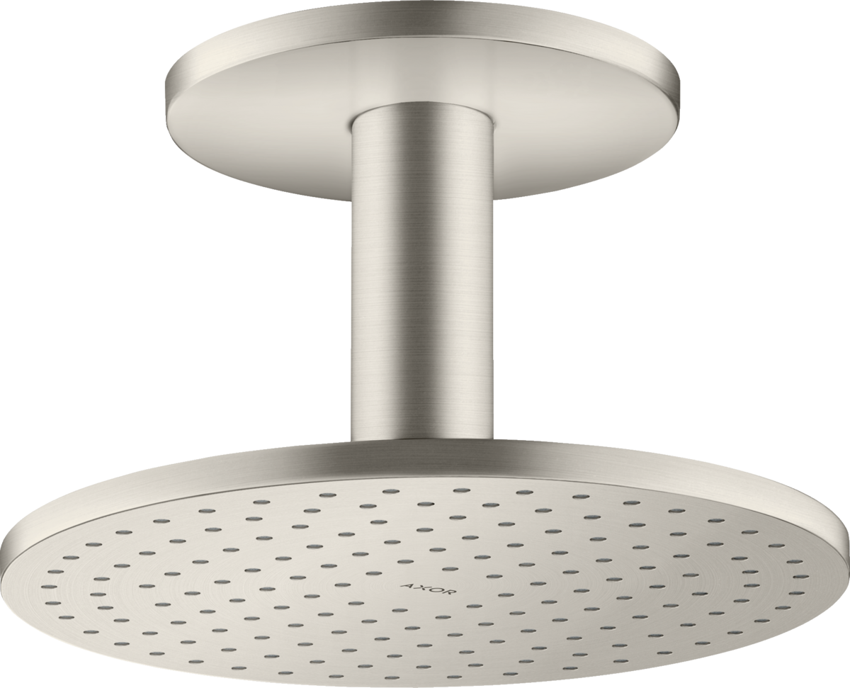 头顶花洒250 单速，带天花板连接管