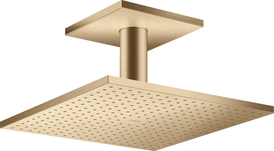 头顶花洒300/300 单速，带天花板连接管