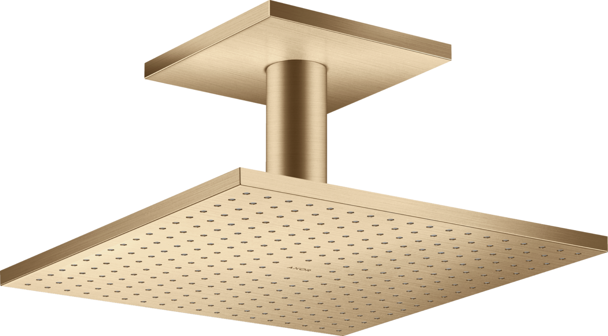 头顶花洒300/300 单速，带天花板连接管