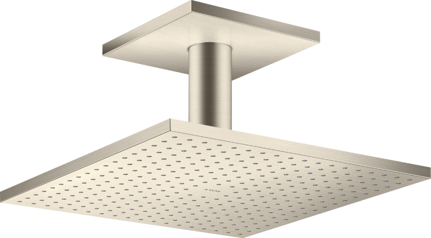 头顶花洒300/300 单速，带天花板连接管