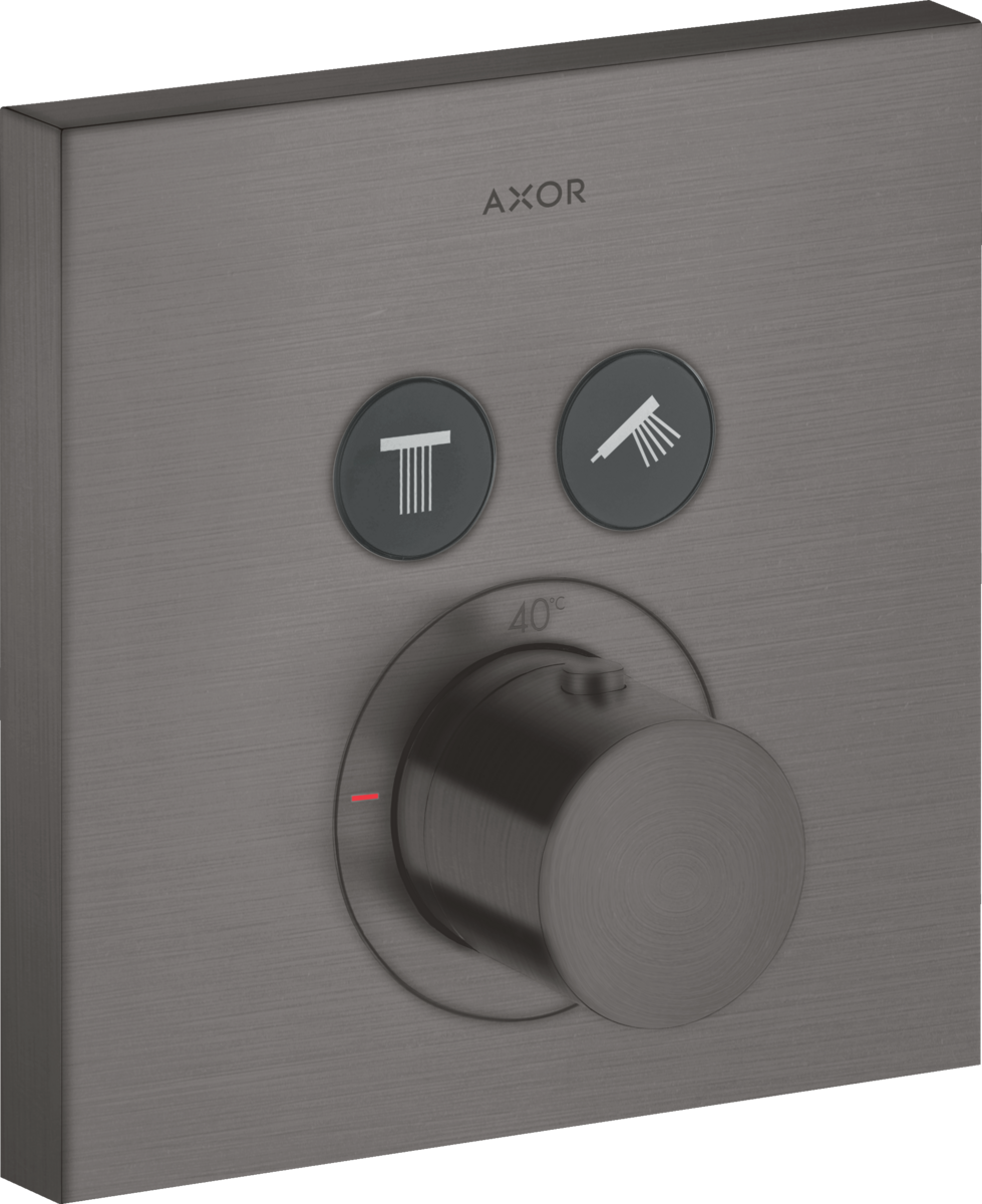 暗装两功能恒温龙头，方形