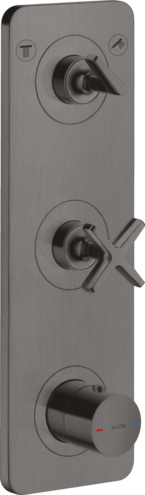 暗装两功能恒温模块380/120，带面板