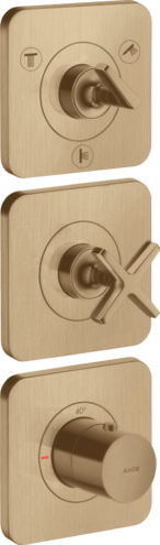 暗装三功能恒温模块380/120，带装饰盖