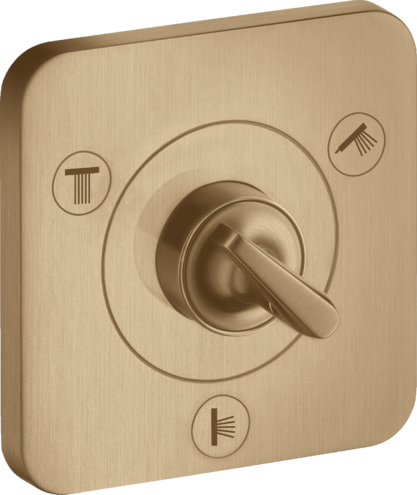 开关阀/分水器 三通/四通120/120暗装