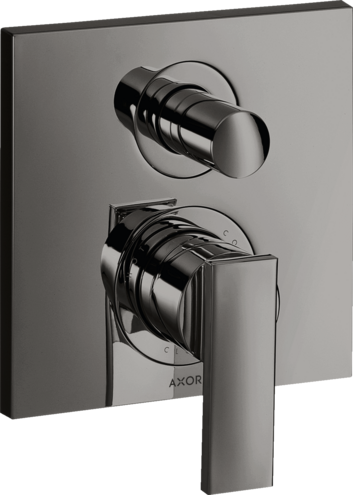 暗装单把手浴缸龙头，带一字把手