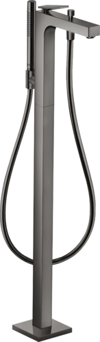 独立式单把手浴缸龙头，带一字把手