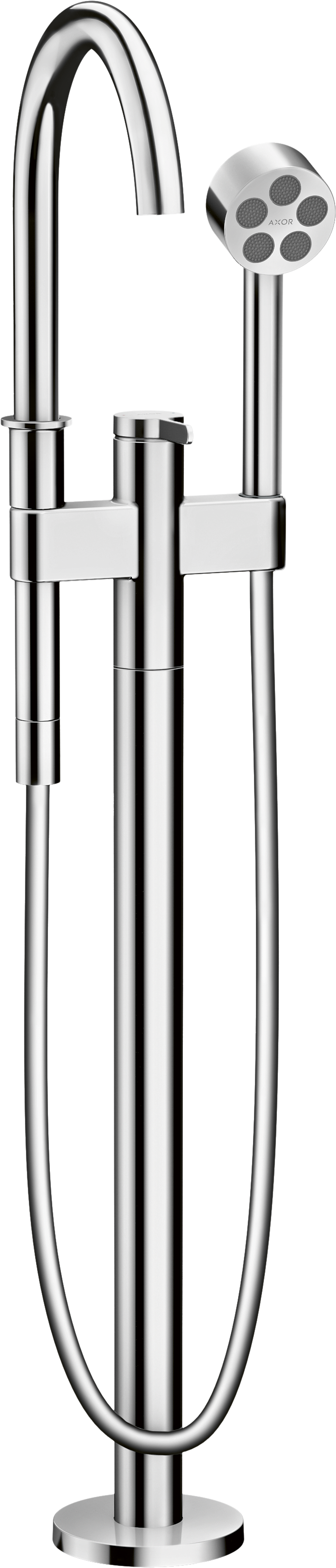 落地式单把手浴缸龙头