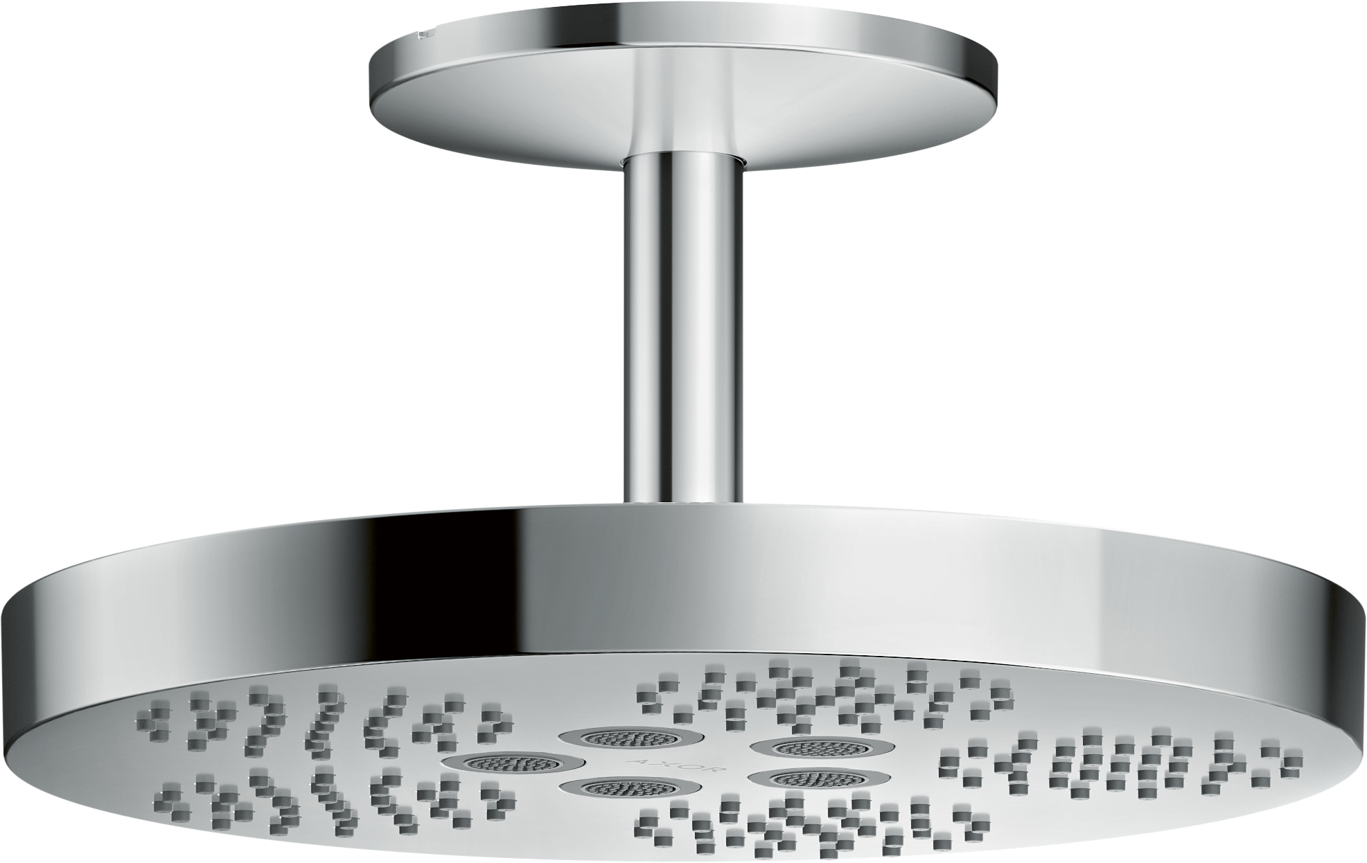 头顶花洒280 单速，带天花板连接管