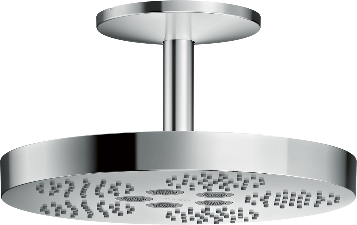 头顶花洒280 单速，带天花板连接管