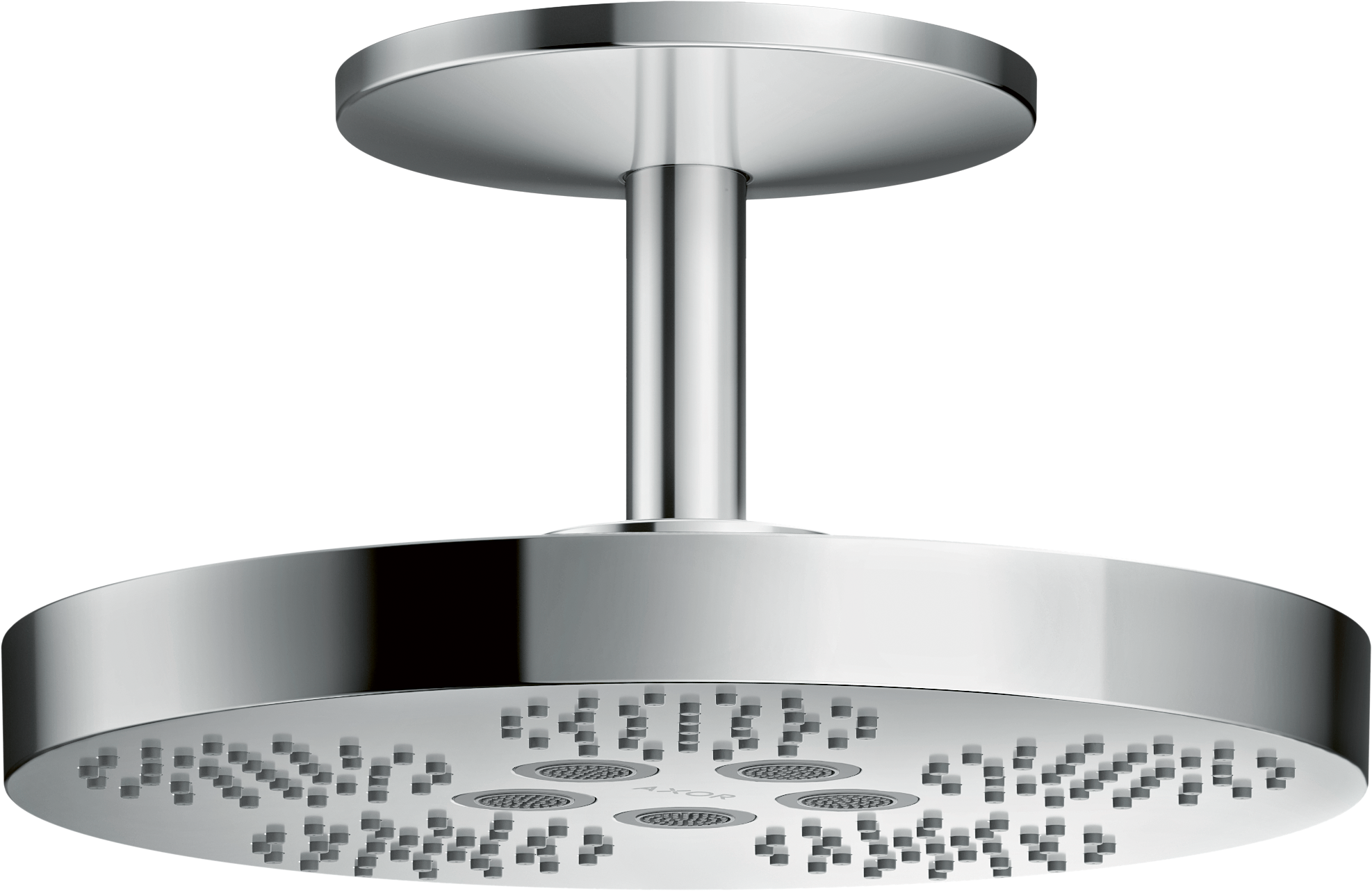 头顶花洒280 两速，带天花板连接管